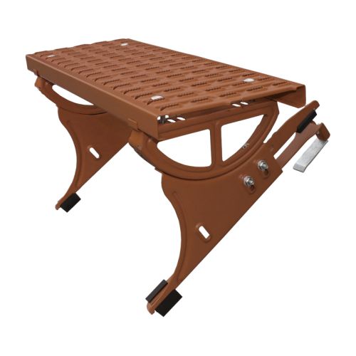 Universal Trittflächenset - Ausführung: braun beschichtet, Trittfläche: 480 x 250 mm