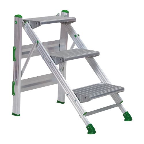 Profiklapptritt EasyStep - Stufenanzahl: 3, Plattformhöhe: 75 cm