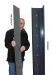 Eckverbinder für Gabionenwand Easy - Ausführung: grün beschichtet, Höhe: 123 cm