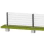 Easy Pfosten für Gabionenwand - Höhe: 64,5 cm