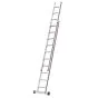 Euro-Profi Schiebeleiter 2-tlg. Mod. S302 - Sprossenanzahl: 2 x 10, Länge max.: ca. 4,95 m