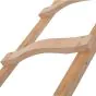 Holz Dachleiter - Sprossenzahl: 8, Länge: 2,25 m