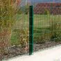 Zaunpfosten Mod. A - Ausführung: grün beschichtet, für Zaunhöhe: 243 cm, Länge: 300 cm, Befestigungspunkte: 13