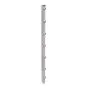 Zaunpfosten Mod. P - Ausführung: verzinkt, für Zaunhöhe: 83 cm, Länge: 130 cm, Befestigungspunkte: 5