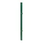Zaunpfosten Mod. U - Ausführung: grün beschichtet, für Zaunhöhe: 223 cm, Länge: 280 cm, Befestigungspunkte: 4