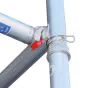 Alu Fahrgerüst Mod. E neue Norm SAFE - Breite: 1,30 m - Gerüstl.: 1,80 m, Arbeitsh.: 8,30 m