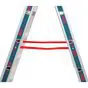 Alu-Stufen Stehleiter Mod. S30577 - Stufenanzahl: 2 x 8, Länge: 2,00 m