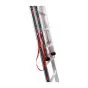 Euro-Profi Mehrzweckleiter 3-tlg. Mod. S307 - Sprossenanzahl: 3 x 9, max. Arbeitshöhe: 7,10 m