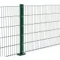 Doppelstabmattenzaun David 6/5/6 mm - Ausführung: grün beschichtet, Höhe: 83 cm, Länge: 251 cm