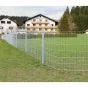 Doppelstabmattenzaun David 6/5/6 mm - Ausführung: verzinkt, Höhe: 203 cm, Länge: 251 cm