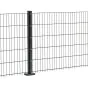 Doppelstabmattenzaun Goliath 8/6/8 mm - Ausführung: anthrazit beschichtet, Höhe: 203 cm, Länge: 251 cm