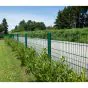 Doppelstabmattenzaun Goliath 8/6/8 mm - Ausführung: grün beschichtet, Höhe: 243 cm, Länge: 251 cm