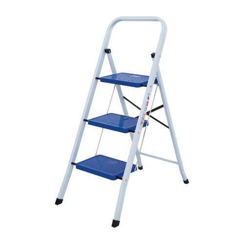 Stahlklapptritt Mod. SKT - Stufenanzahl: 3, Standhöhe: 69 cm