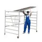 Alu Klappgerüst Mod. 178/250 - Länge: 1,80 m, Breite: 1,30 m, max. Arbeitshöhe: 4 m