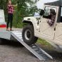 Alu Verladerampe Profi - extra starke Ausführung, Preis per Stück - Länge: 450 cm, Breite außen: 41 cm