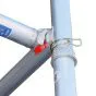 Alu Fahrgerüst Mod. E neue Norm MOBILE - Breite: 1,30 m - Gerüstl.: 1,80 m, Arbeitsh.: 14,30 m