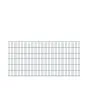 Doppelstabmattenzaun David 6/5/6 mm - Ausführung: anthrazit beschichtet, Höhe: 123 cm, Länge: 251 cm