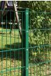 Zaunpfosten Mod. A - Ausführung: verzinkt, für Zaunhöhe: 143 cm, Länge: 148,5 cm, Befestigungspunkte: 8