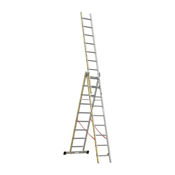 Euro-Light Mehrzweckleiter 3-tlg. Mod. 207 - Sprossenzahl: 3 x 9