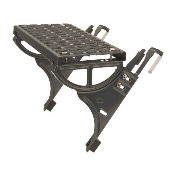 Universal Trittflächenset - Ausführung: anthrazit beschichtet, Trittfläche: 480 x 250 mm