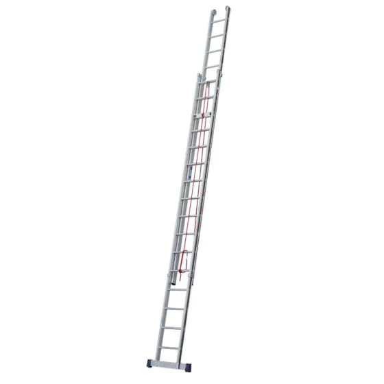 Euro-Profi Seilzugleiter 2-tlg. Mod. S312 - Sprossenanzahl: 2 x 16, Länge max.: ca. 8,30 m