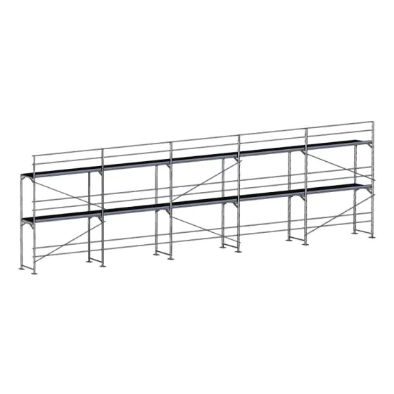  - m²: 135, Gerüstlänge: 22,5 m, Arbeitshöhe: 6 m