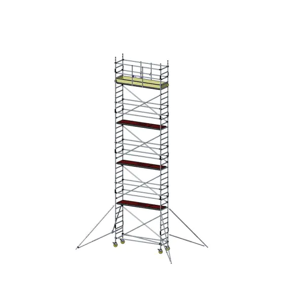  - Gerüstl.: 1,80 m ,  Arbeitsh.: 10,30m ,  Gerüsth.: 9,30m ,  Standh.: 8,30m
