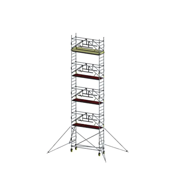 - Gerüstl.: 3,05 m , Arbeitsh.: 10,30m , Gerüsth.: 9,30m , Standh.: 8,30m