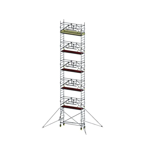 - Gerüstl.: 1,80 m , Arbeitsh.: 12,30m , Gerüsth.: 11,30m , Standh.: 10,30m