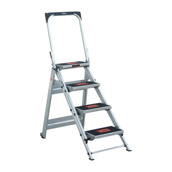 Little Giant mit Sicherheitsbügel - Stufenanzahl: 4, Standhöhe: 92 cm