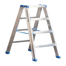 Alu-Stufen Stehleiter Mod. SL - Stufenanzahl: 4, Länge: 0,97 m