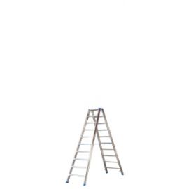 Alu-Stufen Stehleiter Mod. SL - Stufenanzahl: 10, Länge: 2,35 m