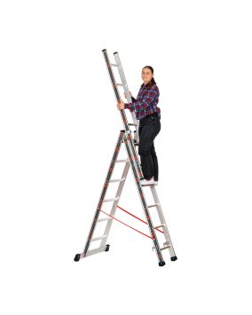 Euro-Profi Mehrzweckleiter 3-tlg. Mod. S307