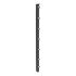 Zaunpfosten Mod. P - Ausführung: anthrazit beschichtet, für Zaunhöhe: 63 cm, Länge: 110 cm, Befestigungspunkte: 4