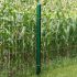 Zaunpfosten Mod. U - Ausführung: verzinkt, für Zaunhöhe: 243 cm, Länge: 300 cm, Befestigungspunkte: 5